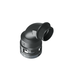 6BBN29M32 Raccordo BN a 90° senza spigoli interni in poliammide IP66