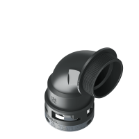 6BBN36M50 Raccordo BN a 90° senza spigoli interni in poliammide IP66