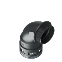 6BBN48G08 Raccordo BN a 90° senza spigoli interni in poliammide IP66