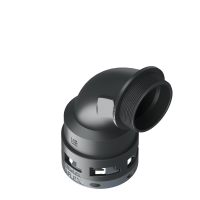 6BBN48M50 Raccordo BN a 90° senza spigoli interni in poliammide IP66