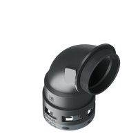 6BBN48P48 Raccordo BN a 90° senza spigoli interni in poliammide IP66
