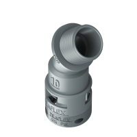 6GBF10P09 Raccordo BF a 45° senza spigoli interni in poliammide IP66