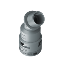 6GBF12P09 Raccordo BF a 45° senza spigoli interni in poliammide IP66