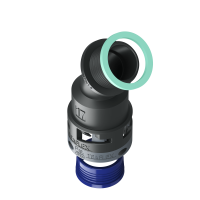 8BBF17M20 Raccordo a 45° senza spigoli interni in poliammide IP68/IP69K