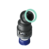 8BBF17P13 Raccordo a 45° senza spigoli interni in poliammide IP68/IP69K