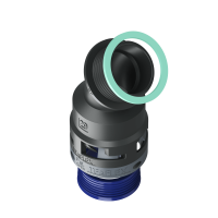 8BBF29G05 Raccordo a 45° senza spigoli interni in poliammide IP68/IP69K