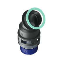 8BBF36N06 Raccordo a 45° senza spigoli interni in poliammide IP68/IP69K
