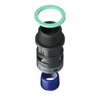 8BSM12G03 Raccordo SM diritto filetto maschio in poliammide IP68/IP69K