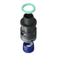 8BSM12P09 Raccordo SM diritto filetto maschio in poliammide IP68/IP69K