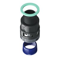 8BSM17N03 Raccordo SM diritto filetto maschio in poliammide IP68/IP69K