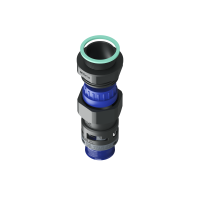 8BSR23M3218 Raccordo SR diritto a pressacavo in poliammide IP68/IP69K