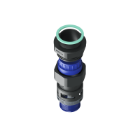 8BSR23M3220 Raccordo SR diritto a pressacavo in poliammide IP68/IP69K