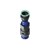 8BSR23P2118 Raccordo SR diritto a pressacavo in poliammide IP68/IP69K