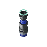 8BSR23P2120 Raccordo SR diritto a pressacavo in poliammide IP68/IP69K