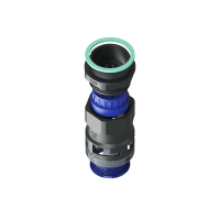 8BSR29P2925 Raccordo SR diritto a pressacavo in poliammide IP68/IP69K