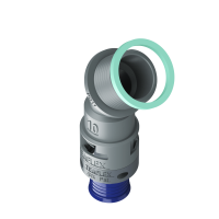 8GBF10P11 Raccordo a 45° senza spigoli interni in poliammide IP68/IP69K