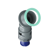 8GBF10P13 Raccordo a 45° senza spigoli interni in poliammide IP68/IP69K