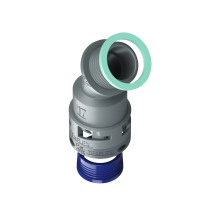 8GBF17G03 Raccordo a 45° senza spigoli interni in poliammide IP68/IP69K