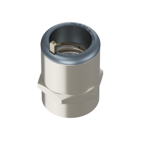ARF20 Raccordo AR ad innesto rapido filetto femmina in ottone nichelato IP67