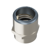 ARF25 Raccordo AR ad innesto rapido filetto femmina in ottone nichelato IP67