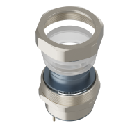 ARFR50 Raccordo AR ad innesto rapido filetto femmina in ottone nichelato IP67