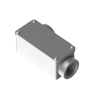 C2D920M32 2 ways to the right cast aluminium rectangular connecting box IP65