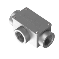 C305301 3 vie cassetta di derivazione a forma rettangolare in alluminio IP65