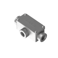 C3510M20 3 vie cassetta di derivazione a forma rettangolare in alluminio IP65