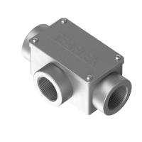 C3530M40 3 vie cassetta di derivazione a forma rettangolare in alluminio IP65