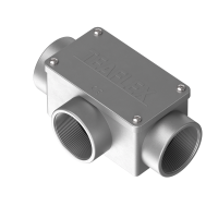 C3530M50 3 vie cassetta di derivazione a forma rettangolare in alluminio IP65