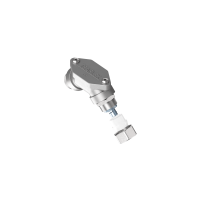 CMCP09PG13 90° elbow with inspection cover and brass fittings with metallic continuity
IP54