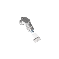CMCP12PG11 90° elbow with inspection cover and brass fittings with metallic continuity
IP54
