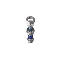 CMPRG1510 Raccordo CMPR a pressacavo in ottone nichelato continuità metallica IP67