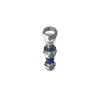 CMPRG1513 Raccordo CMPR a pressacavo in ottone nichelato continuità metallica IP67