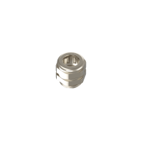 CPA01113 Corpo CPA pressacavo allargato in ottone nichelato IP68