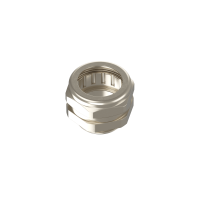 CPA02133 Corpo CPA pressacavo allargato in ottone nichelato IP68