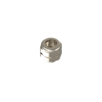CPA16M13 Corpo CPA pressacavo allargato in ottone nichelato IP68
