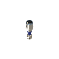 EXARPR1607M16 Raccordo EXARPR ad innesto rapido in ottone nichelato con pressacavo ATEX