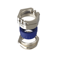 EXPRAT11234 Pressacavo EXPRAT anti torsione in ottone nichelato IP68(ATEX)