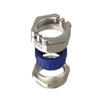 EXPRAT11236 Pressacavo EXPRAT anti torsione in ottone nichelato IP68(ATEX)