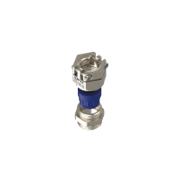 EXPRAT1311 Pressacavo EXPRAT anti torsione in ottone nichelato IP68(ATEX)