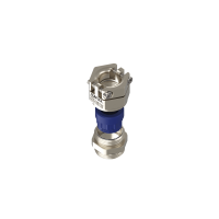 EXPRAT1313 Pressacavo EXPRAT anti torsione in ottone nichelato IP68(ATEX)