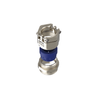 EXPRAT2118 Pressacavo EXPRAT anti torsione in ottone nichelato IP68(ATEX)