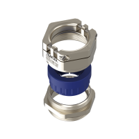 EXPRAT3632 Pressacavo EXPRAT anti torsione in ottone nichelato IP68(ATEX)