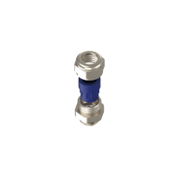 PRA01409 Pressacavo PRA 1 foro in ottone nichelato IP68