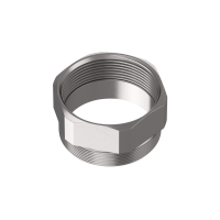 RM63N Riduzione R esagonale in ottone nichelato