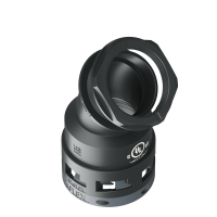 U6BBF48M50 Racor BF de 45° sin bordes internos en poliamida IP66