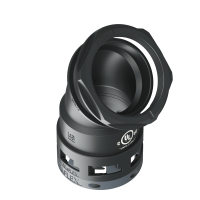 U6BBF48M63 Raccordo BF a 45° senza spigoli interni in poliammide IP66