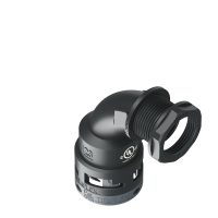 U6BBN23M25 Raccordo BN a 90° senza spigoli interni in poliammide IP66 cULus