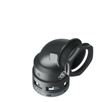 U6BBN48M50 Raccordo BN a 90° senza spigoli interni in poliammide IP66 cULus